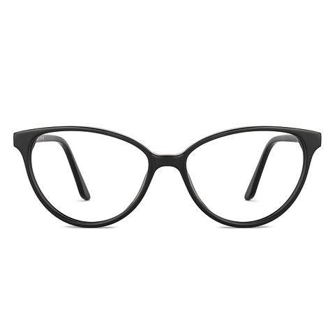 Vincent Chase Online Black Full Rim Cat Eye left side