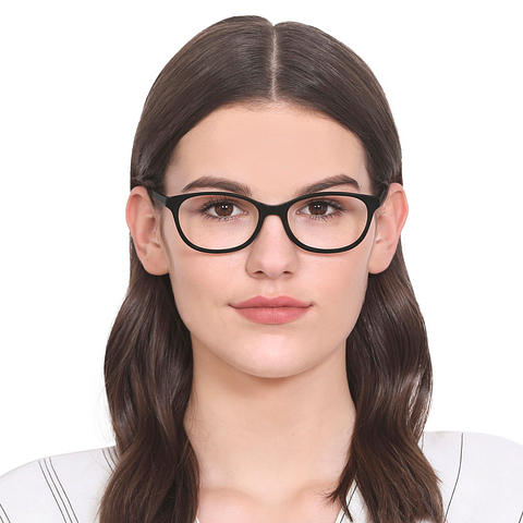 Vincent Chase Online Black Full Rim Cat Eye left side