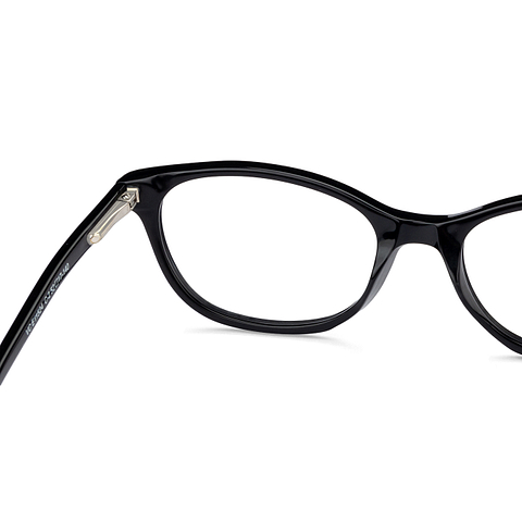 Vincent Chase Online Black Full Rim Cat Eye left side