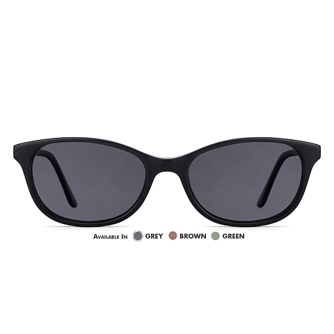 Vincent Chase Online Black Full Rim Cat Eye left side