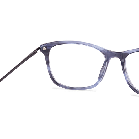 Vincent Chase Online Blue Transparent Full Rim Rectangle right side