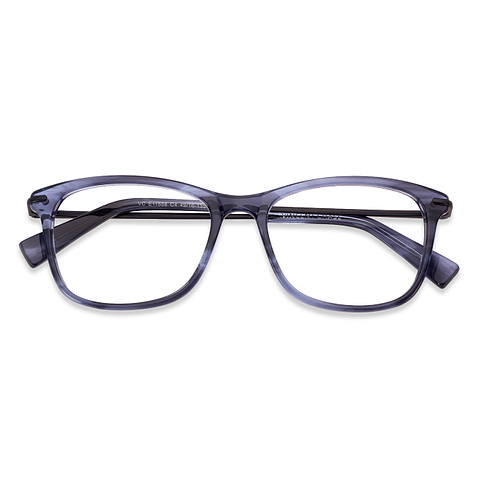 Vincent Chase Online Blue Transparent Full Rim Rectangle left side