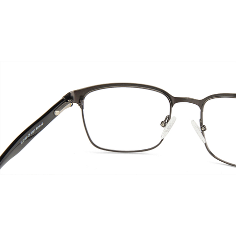Vincent Chase Online Mid Gunmetal Full Rim Rectangle right side