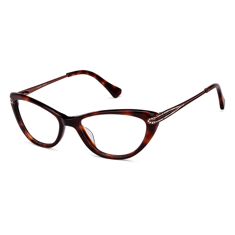 Vincent Chase Online Brown Tortoise Full Rim Cat Eye right side