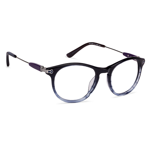 Vincent Chase Online Blue Transparent Full Rim Round left side