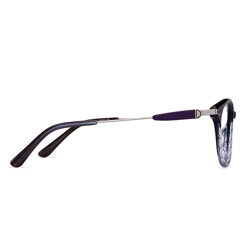 Vincent Chase Online Blue Transparent Full Rim Round right side