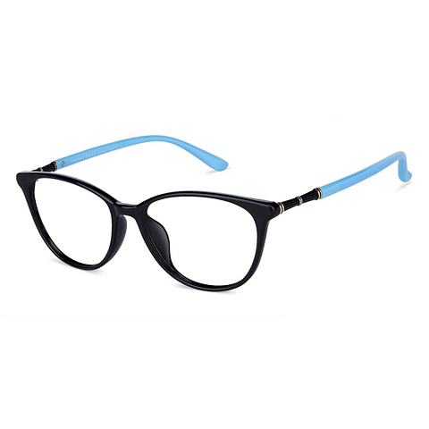 Lenskart Air Online Black Full Rim Cat Eye right side