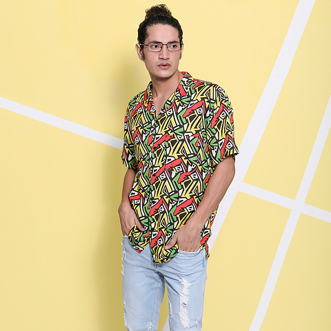 Lenskart Air Online Black Full Rim Rectangle right side