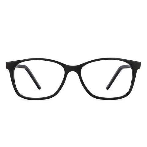 Vincent Chase Black Full Rim Rectangle left side