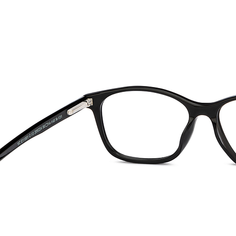 Vincent Chase Black Full Rim Rectangle right side