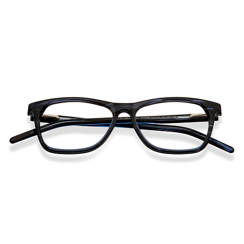 Vincent Chase Online Sky Blue Full Rim Rectangle left side