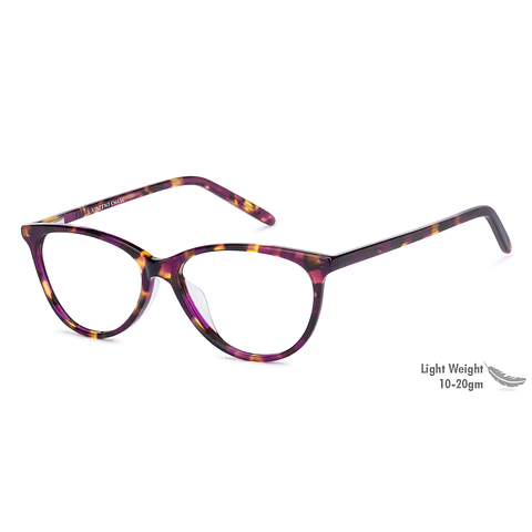 Vincent Chase Online Light Brown Full Rim Cat Eye left side