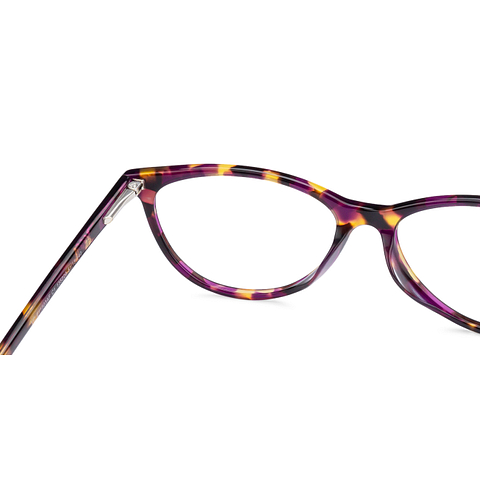 Vincent Chase Online Light Brown Full Rim Cat Eye left side