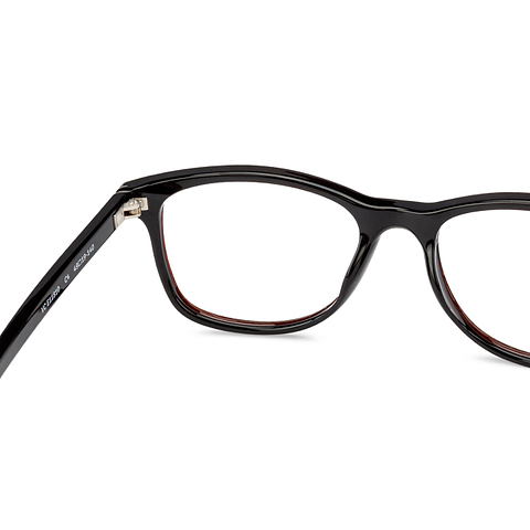 Lenskart BLU Screen Glasses Blue Block Zero Power Screen Glasses: Brown Transparent Full Rim Lenskart Blu VC E11810-C4 right side Lenskart BLU Screen Glasses Blue Block Zero Power Screen Glasses: Brown Transparent Full Rim Lenskart Blu VC E11810-C4 right side