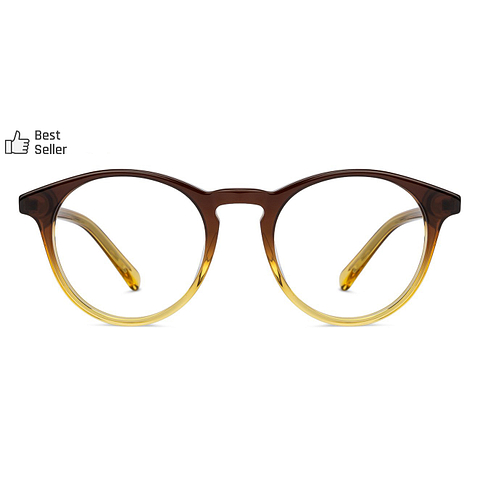 Vincent Chase Online Brown Transparent Full Rim Round left side