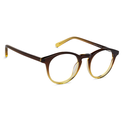 Vincent Chase Online Brown Transparent Full Rim Round left side