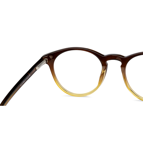 Vincent Chase Online Brown Transparent Full Rim Round left side