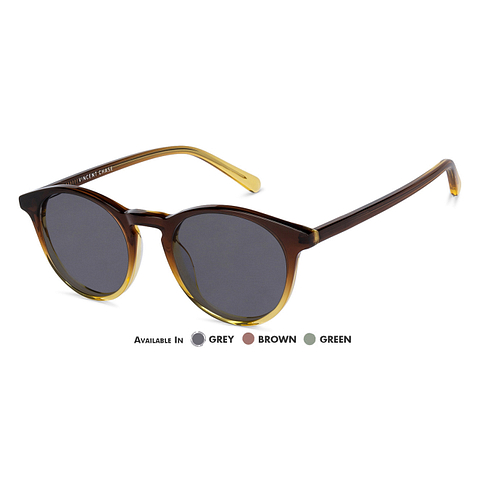 Vincent Chase Online Brown Transparent Full Rim Round right side