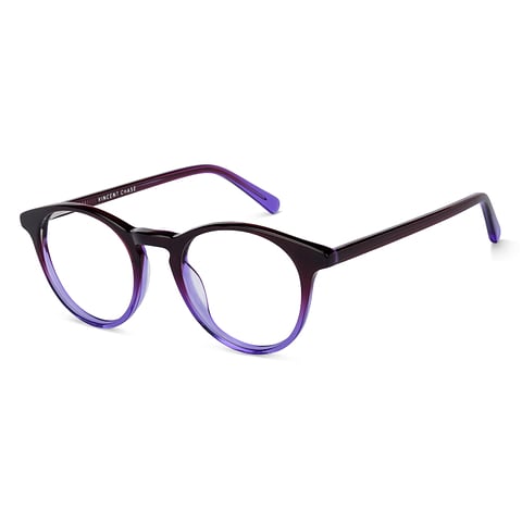 Vincent Chase Online Purple Transparent Full Rim Round right side