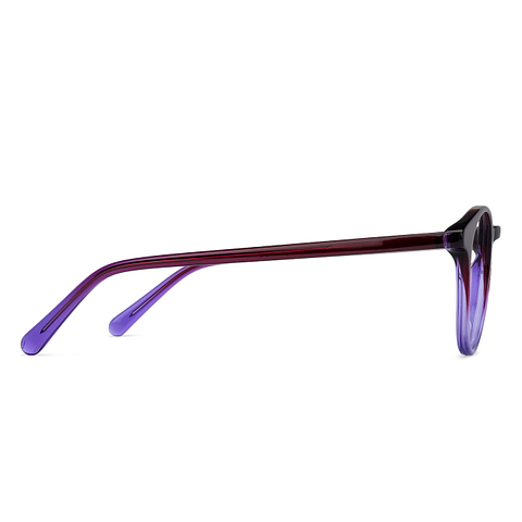 Vincent Chase Online Purple Transparent Full Rim Round right side