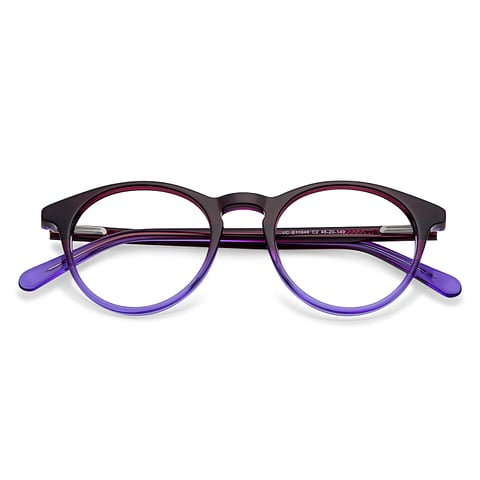 Vincent Chase Online Purple Transparent Full Rim Round right side