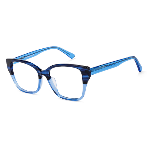 Vincent Chase Online Blue Transparent Full Rim Cat Eye left side