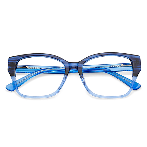 Vincent Chase Online Blue Transparent Full Rim Cat Eye right side