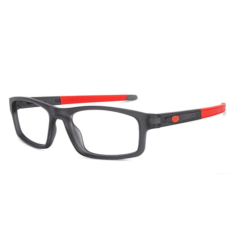 Lenskart Air Online Gray Transparent Full Rim Rectangle right side