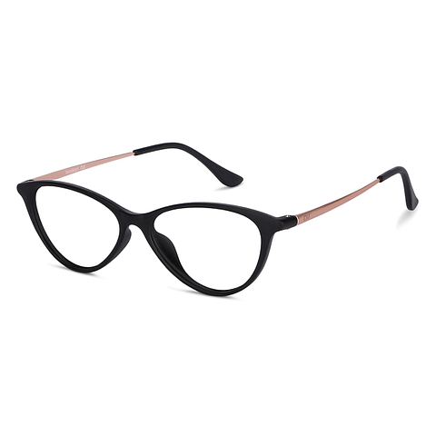 Lenskart Air Online Black Full Rim Cat Eye right side
