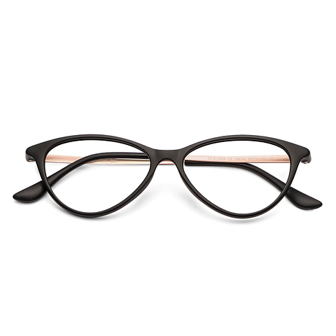 Lenskart Air Online Black Full Rim Cat Eye left side