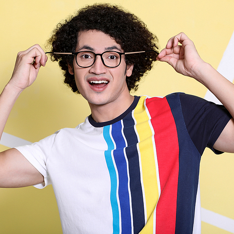 Lenskart Air Online Black Full Rim Square left side