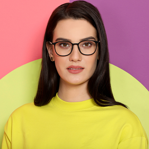 Lenskart Air Online Black Full Rim Square right side