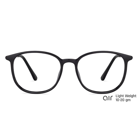 Lenskart Air Online Black Full Rim Square left side