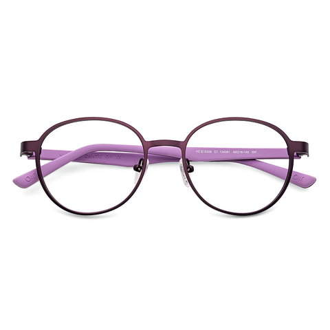 Lenskart Air Online Purple Full Rim Round right side