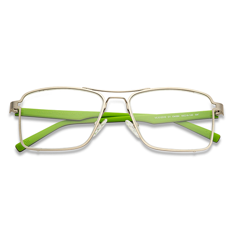 Lenskart Air Online Mid Gunmetal Full Rim Square left side