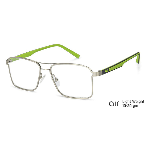 Lenskart Air Online Mid Gunmetal Full Rim Square left side