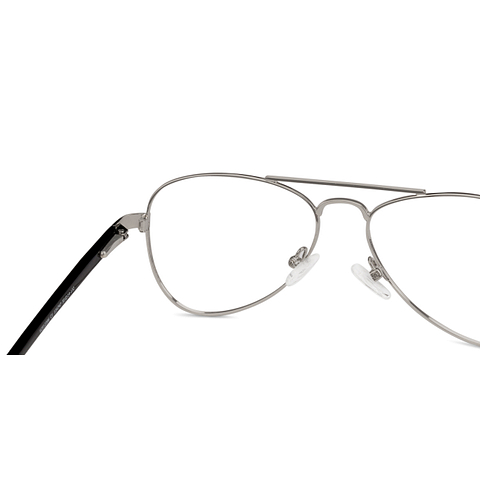 Vincent Chase Online Silver Full Rim Aviator right side