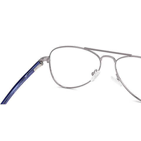 Vincent Chase Online Mid Gunmetal Full Rim Aviator right side