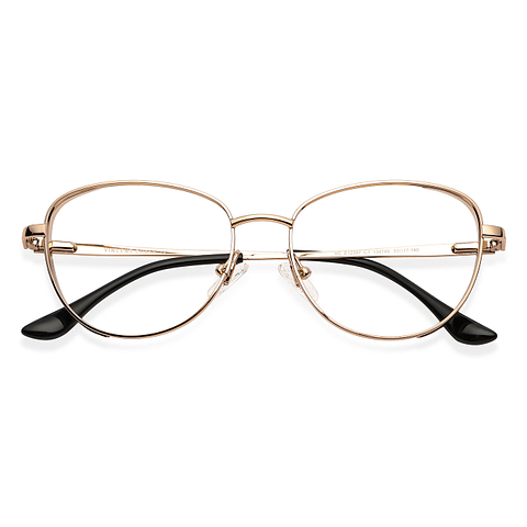 Vincent Chase Online Gold Full Rim Cat Eye left side