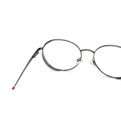 Vincent Chase Online Mid Gunmetal Full Rim Round left side