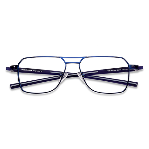 Vincent Chase Online Sky Blue Full Rim Geometric left side Vincent Chase Online Sky Blue Full Rim Geometric left side