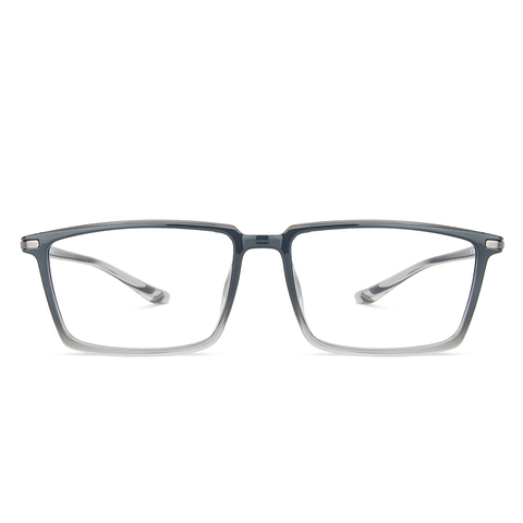 Lenskart Air Online Grey Transparent Full Rim Rectangle left side