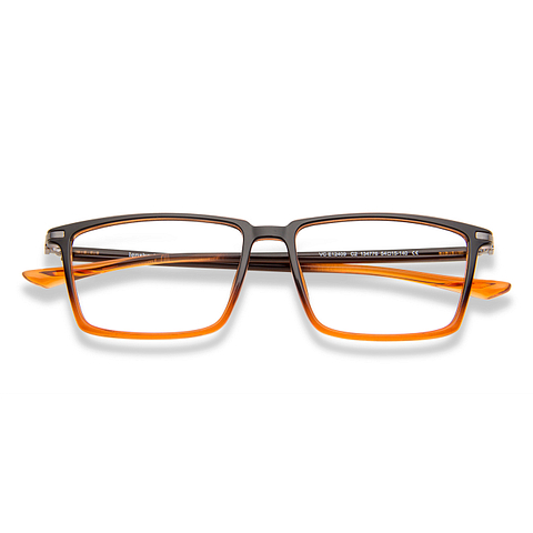 Lenskart Air Online Brown Transparent Full Rim Rectangle right side