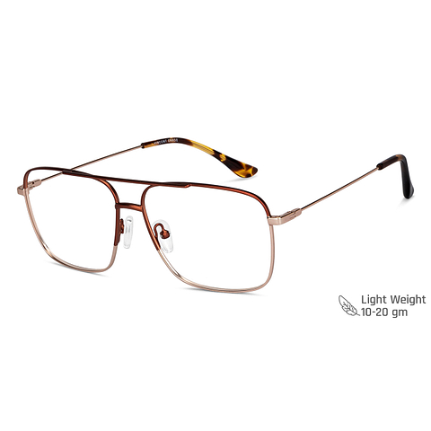 Vincent Chase Online Gold Full Rim Square right side