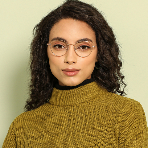 Vincent Chase Online Gold Full Rim Round right side