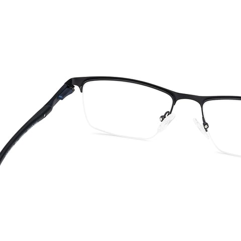 Lenskart Air Online Black Half Rim Rectangle right side