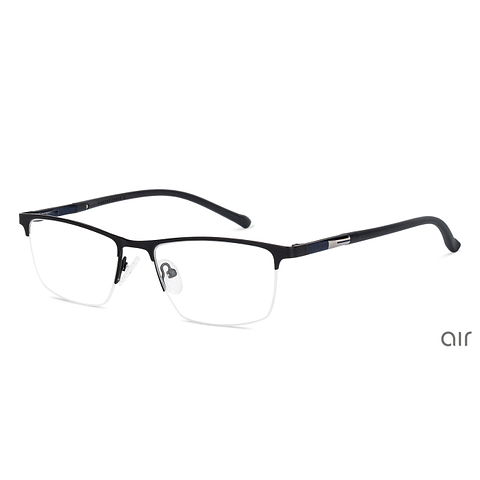 Lenskart Air Online Black Half Rim Rectangle right side