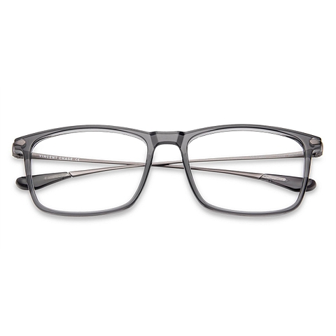 Lenskart Air Online Gray Transparent Full Rim Square right side