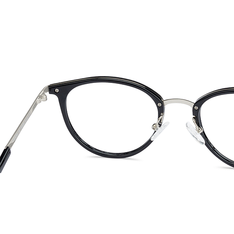 Lenskart Air Online Black Full Rim Round right side