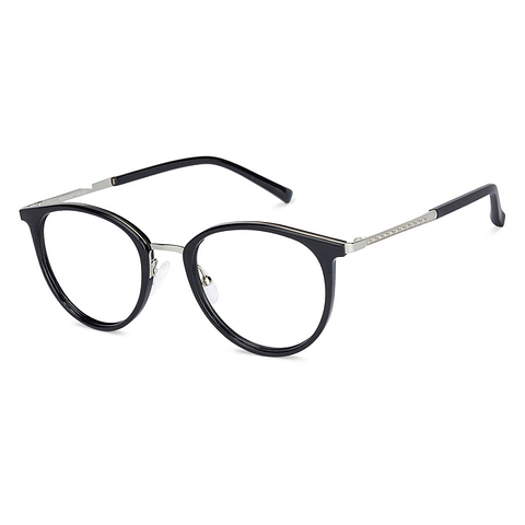 Lenskart Air Online Black Full Rim Round right side